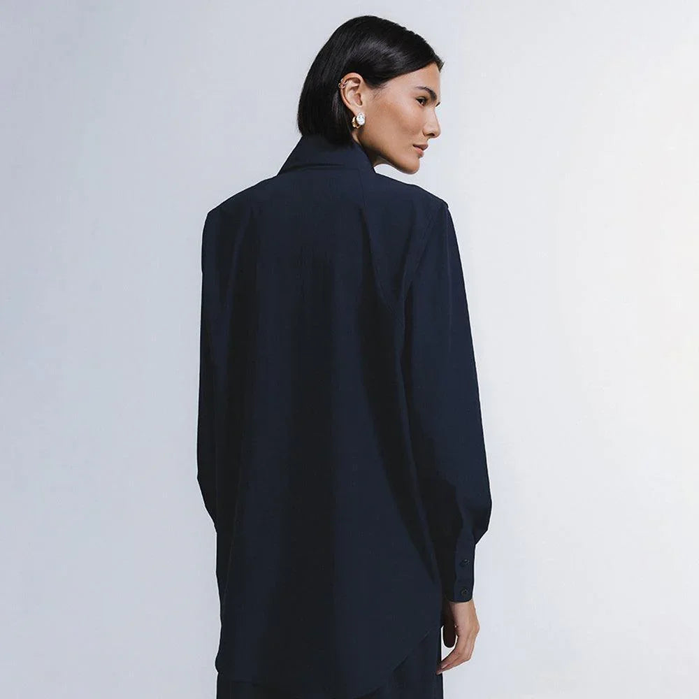 Camisa Oversized Alfaiataria Tech FutureForm® Feminina