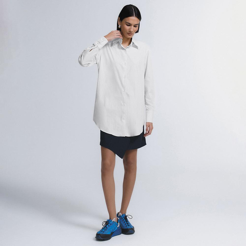 Camisa Oversized Alfaiataria Tech FutureForm® Feminina