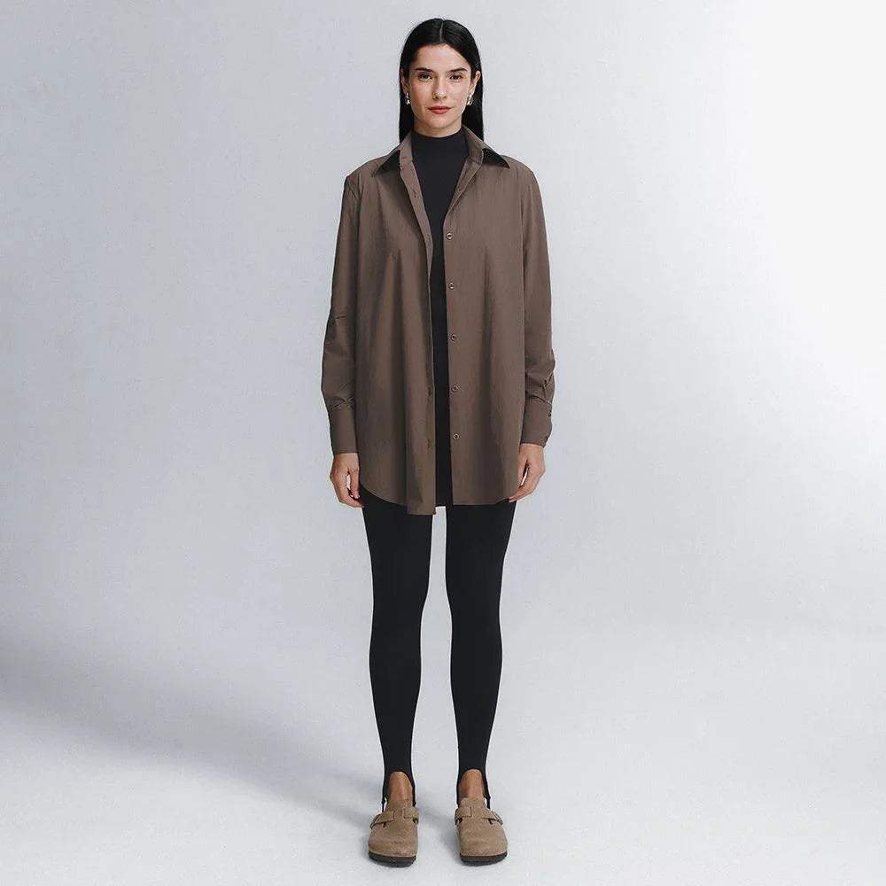 Camisa Oversized Alfaiataria Tech FutureForm® Feminina