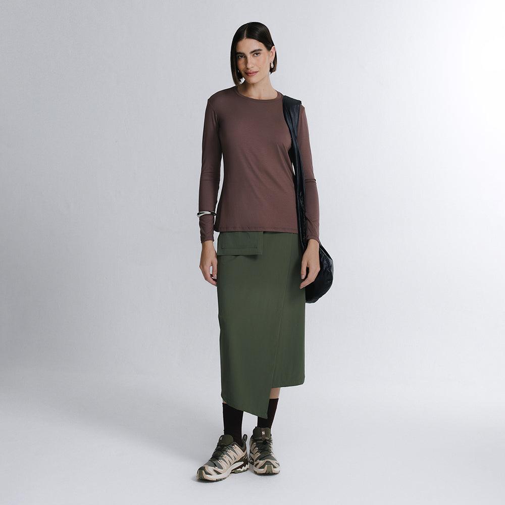 Tech T-Shirt® Manga Longa Feminina