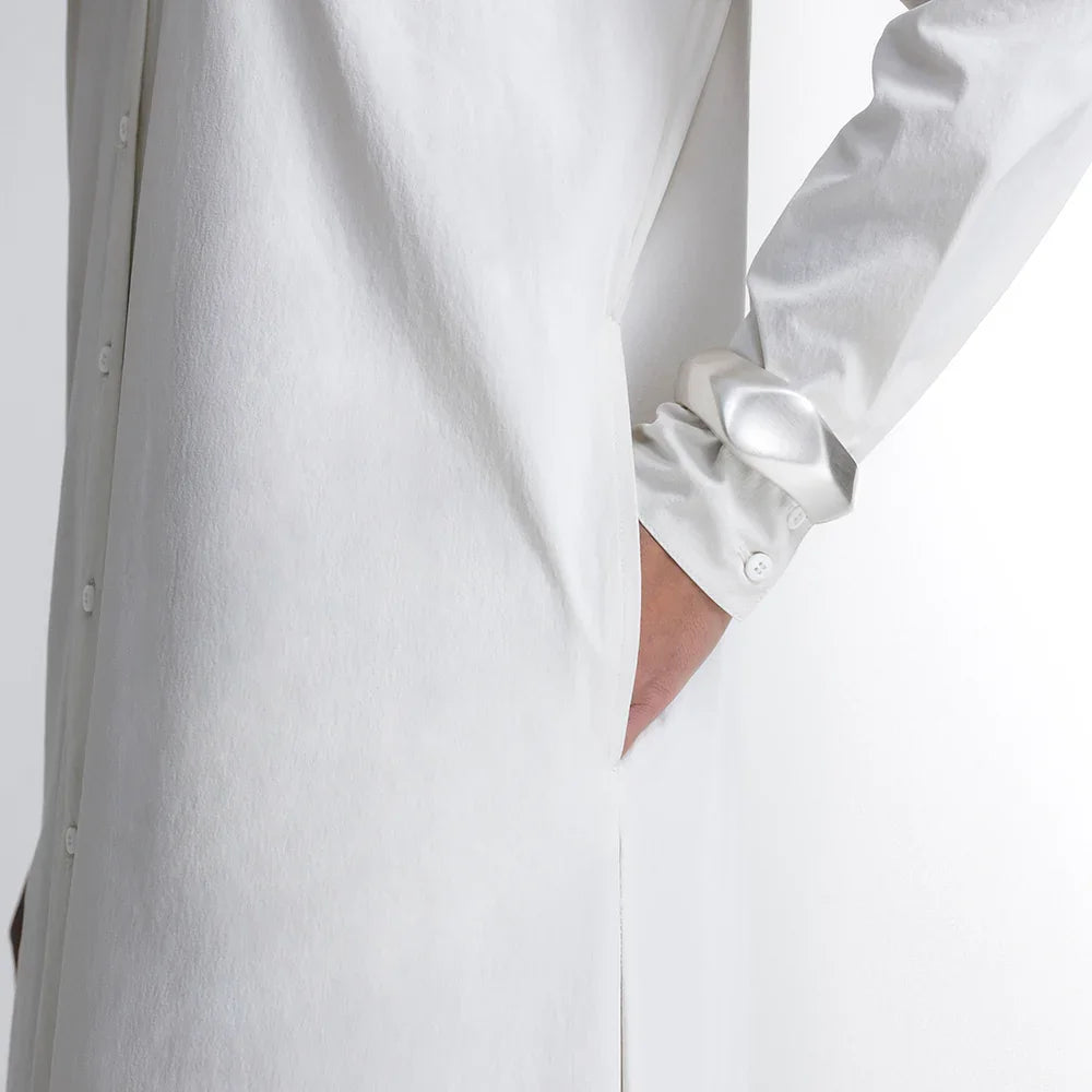 Vestido Chemise Manga Longa FutureForm®