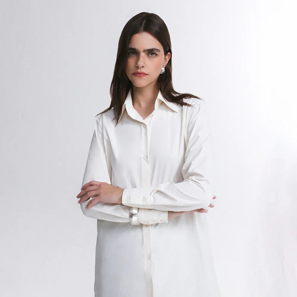 Camisa Oversized Alfaiataria Tech FutureForm® Feminina