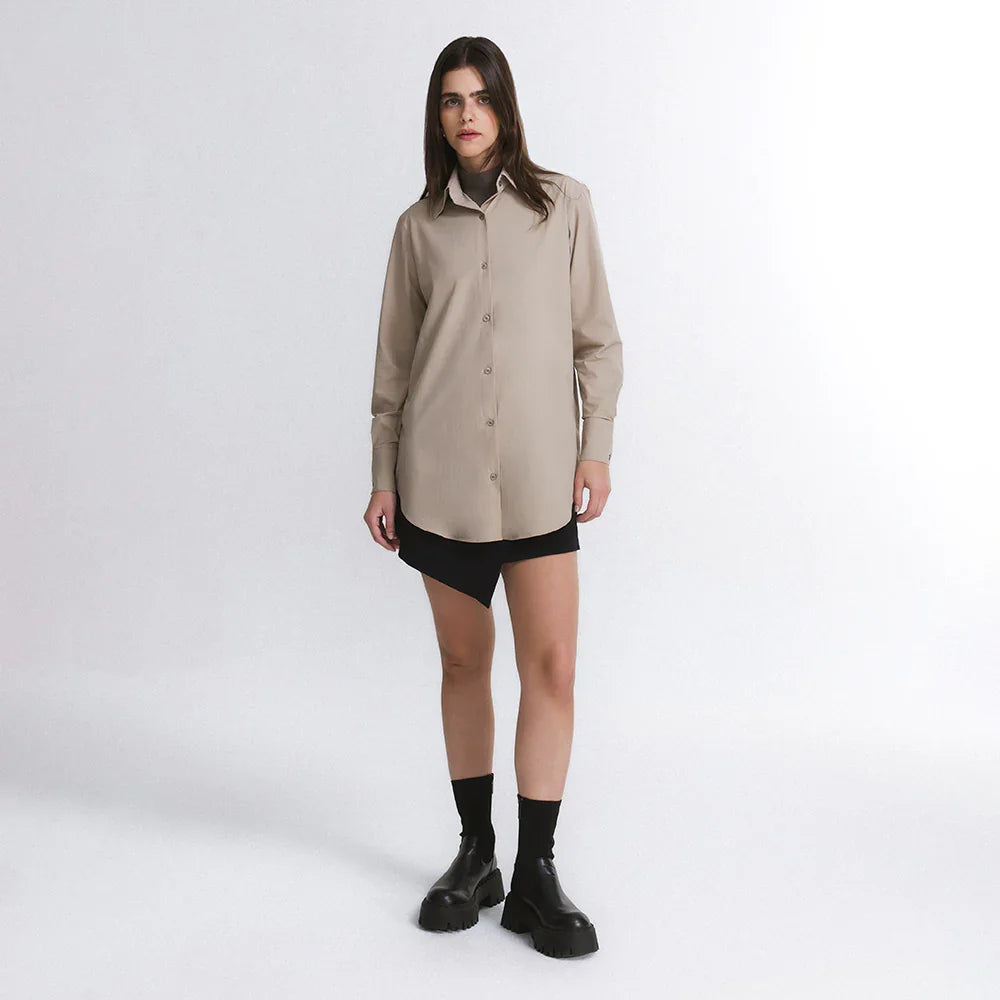 Camisa Oversized Alfaiataria Tech FutureForm® Feminina