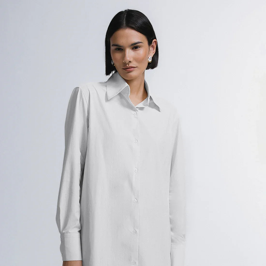 Camisa Oversized Alfaiataria Tech FutureForm® Feminina