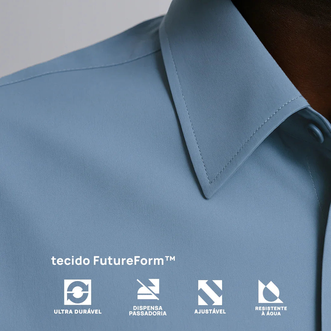 Camisa Social Alfaiataria Tech FutureForm® Masculina