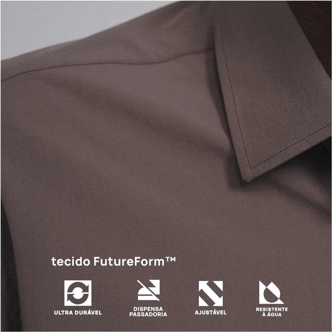 Camisa Social Alfaiataria Tech FutureForm® Masculina