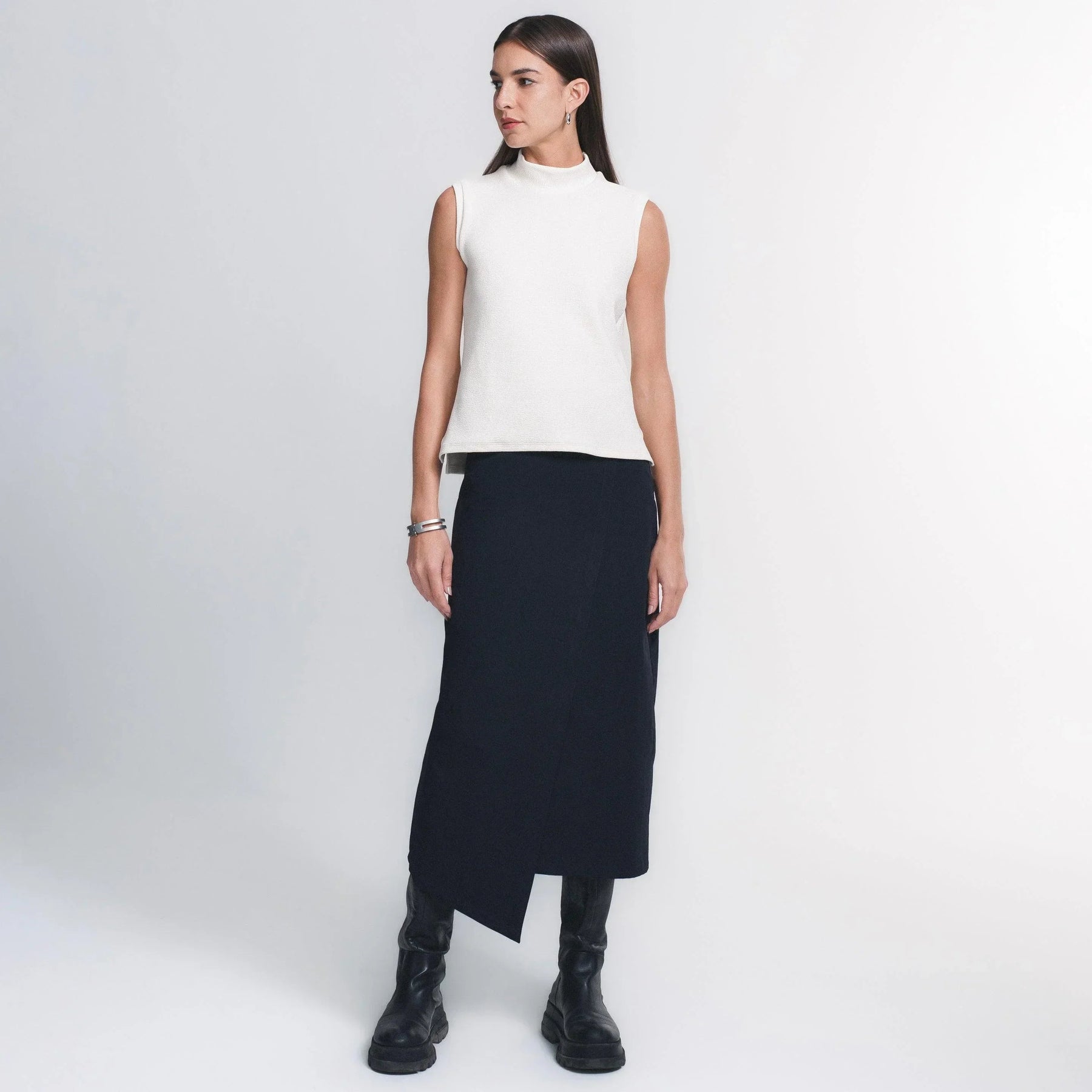 Blusa Gola Alta Techsture Vest