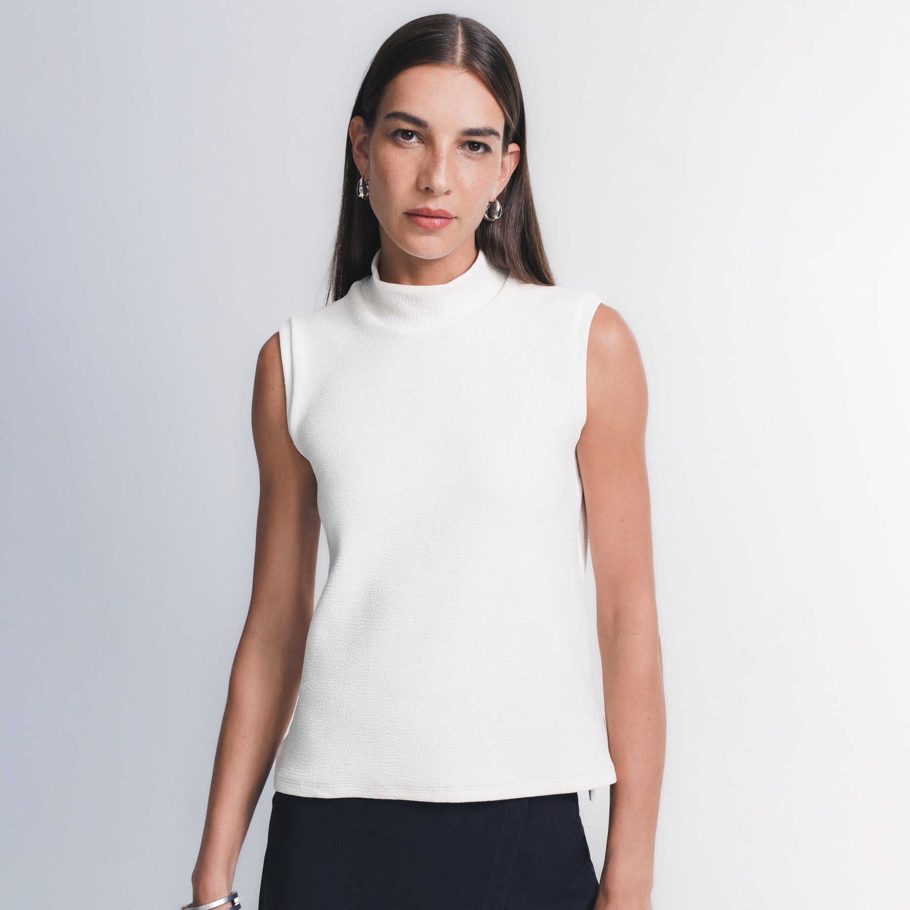 Blusa Gola Alta Techsture Vest