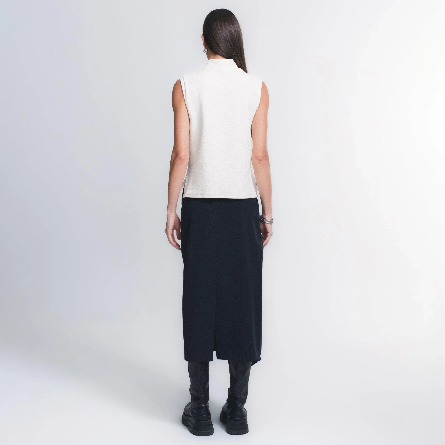 Blusa Gola Alta Techsture Vest