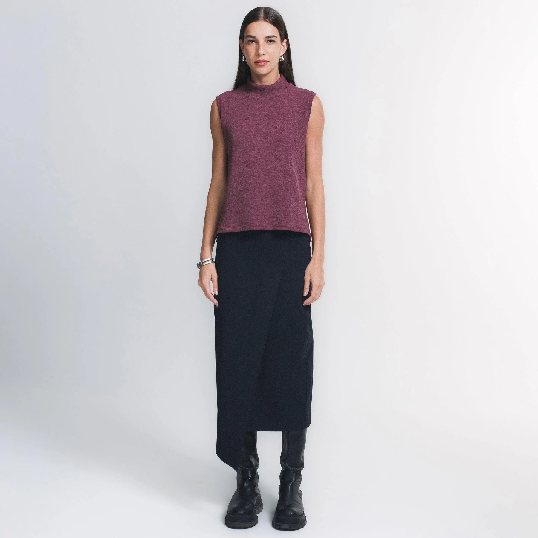 Blusa Gola Alta Techsture Vest