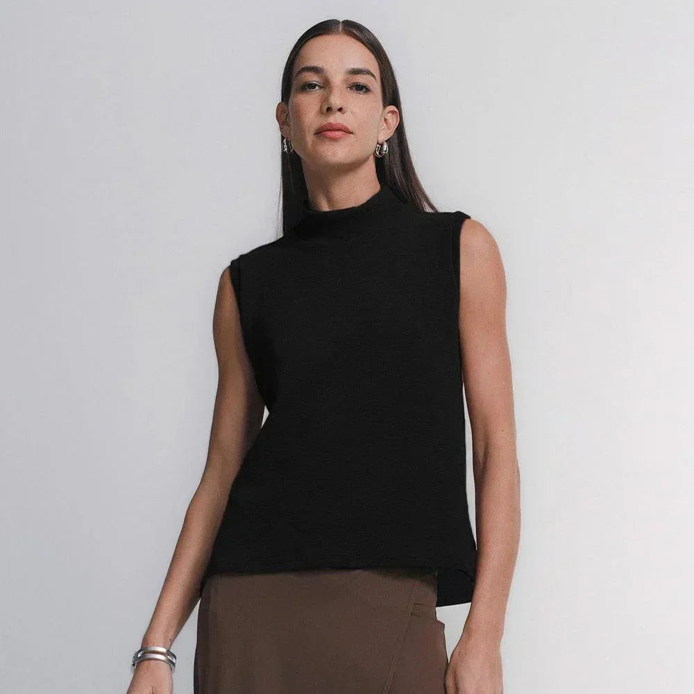 Blusa Gola Alta Techsture Vest