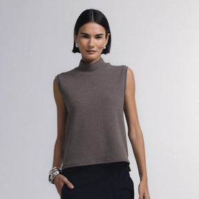 Blusa Gola Alta Techsture Vest