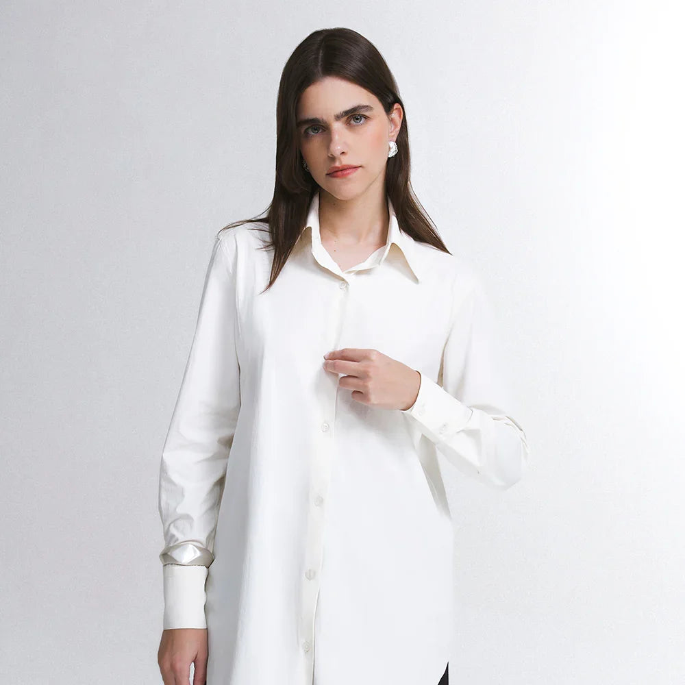 Camisa Oversized Alfaiataria Tech FutureForm® Feminina