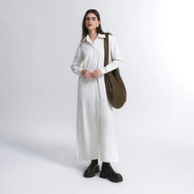 Vestido Chemise Manga Longa FutureForm®