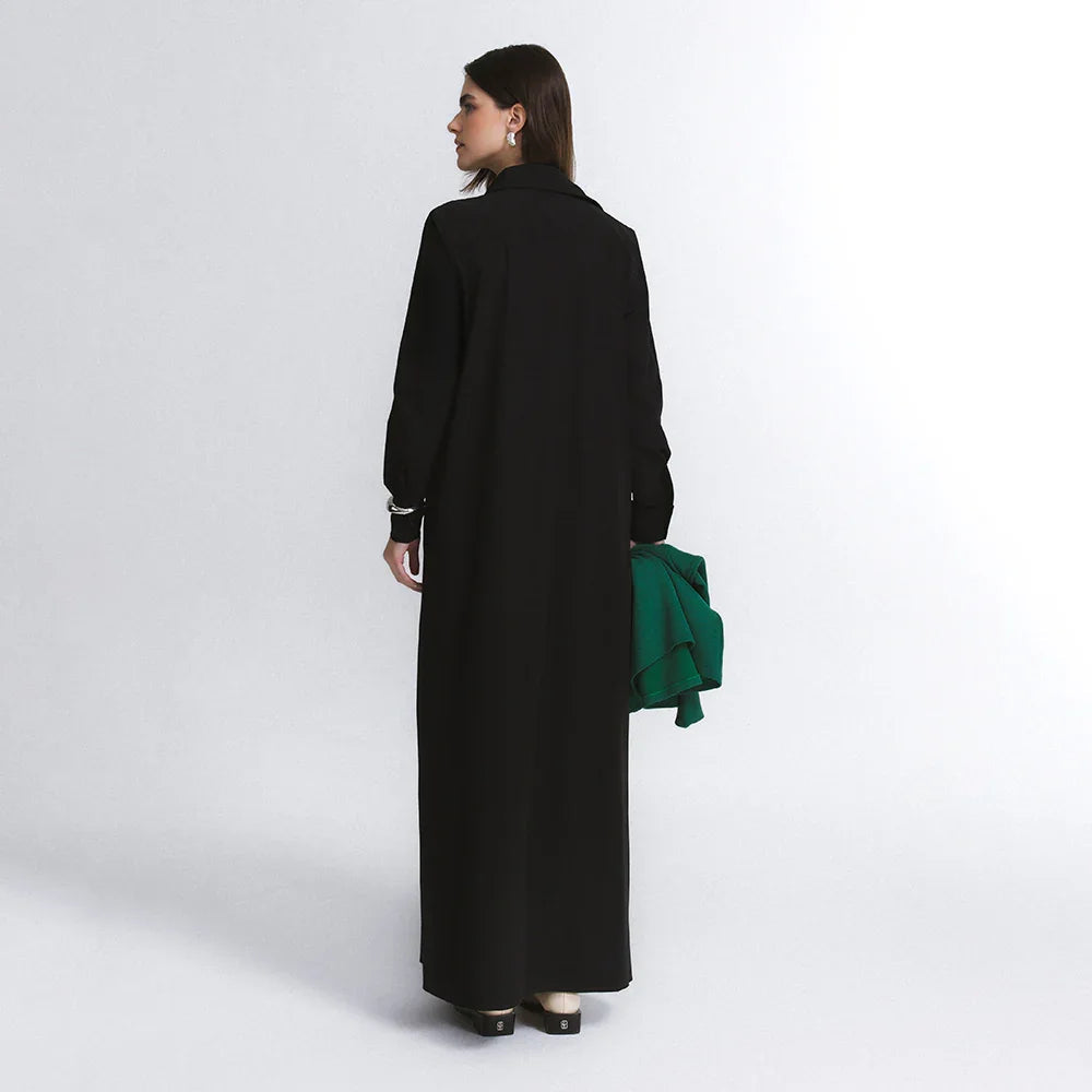 Vestido Chemise Manga Longa FutureForm®