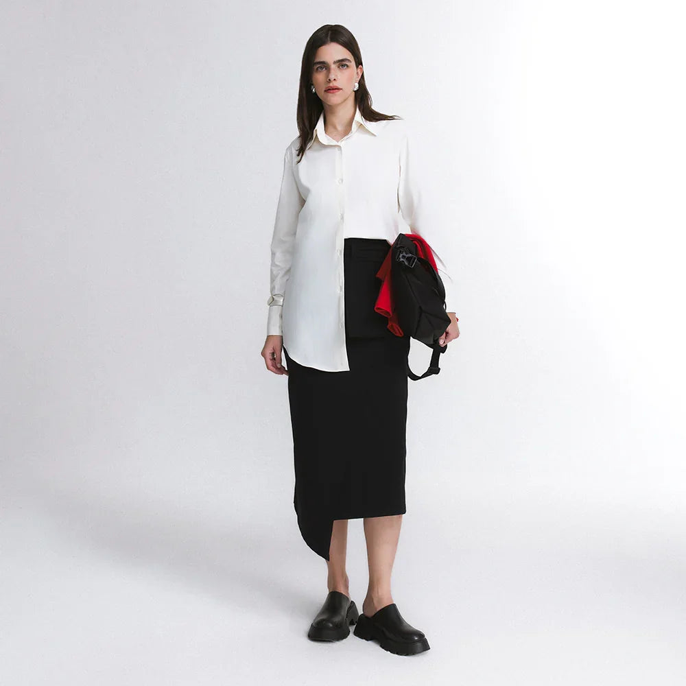 Camisa Oversized Alfaiataria Tech FutureForm® Feminina