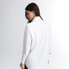 Camisa Oversized Alfaiataria Tech FutureForm® Feminina