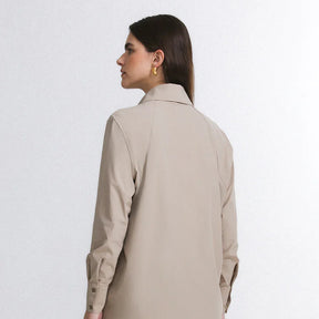 Camisa Oversized Alfaiataria Tech FutureForm® Feminina