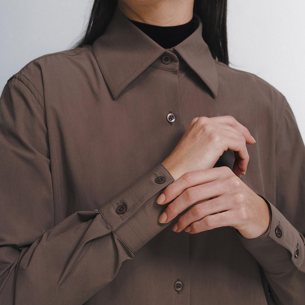 Camisa Oversized Alfaiataria Tech FutureForm® Feminina