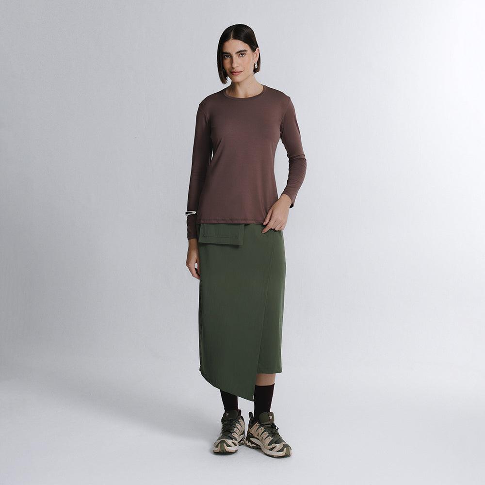 Tech T-Shirt® Manga Longa Feminina