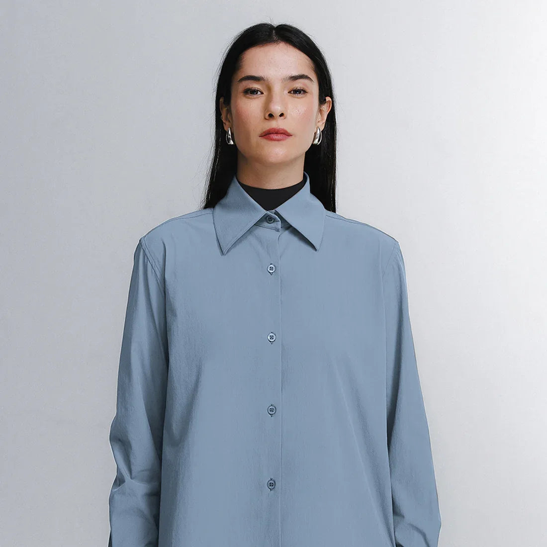 Camisa Oversized Alfaiataria Tech FutureForm® Feminina