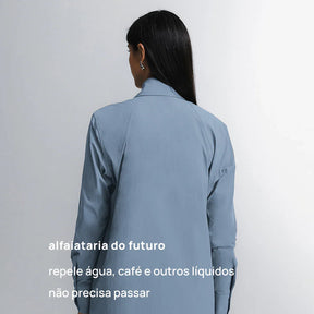 Camisa Oversized Alfaiataria Tech FutureForm® Feminina