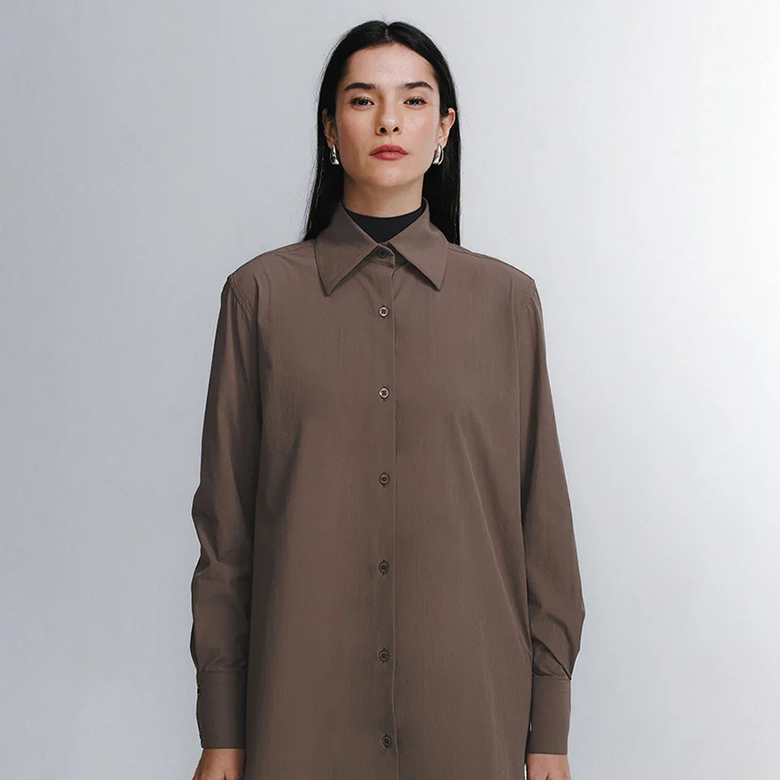 Camisa Oversized Alfaiataria Tech FutureForm® Feminina