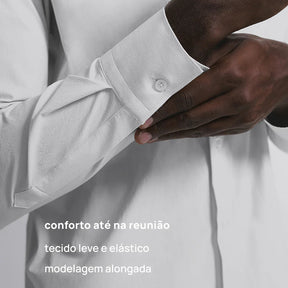Camisa Social Alfaiataria Tech FutureForm® Masculina
