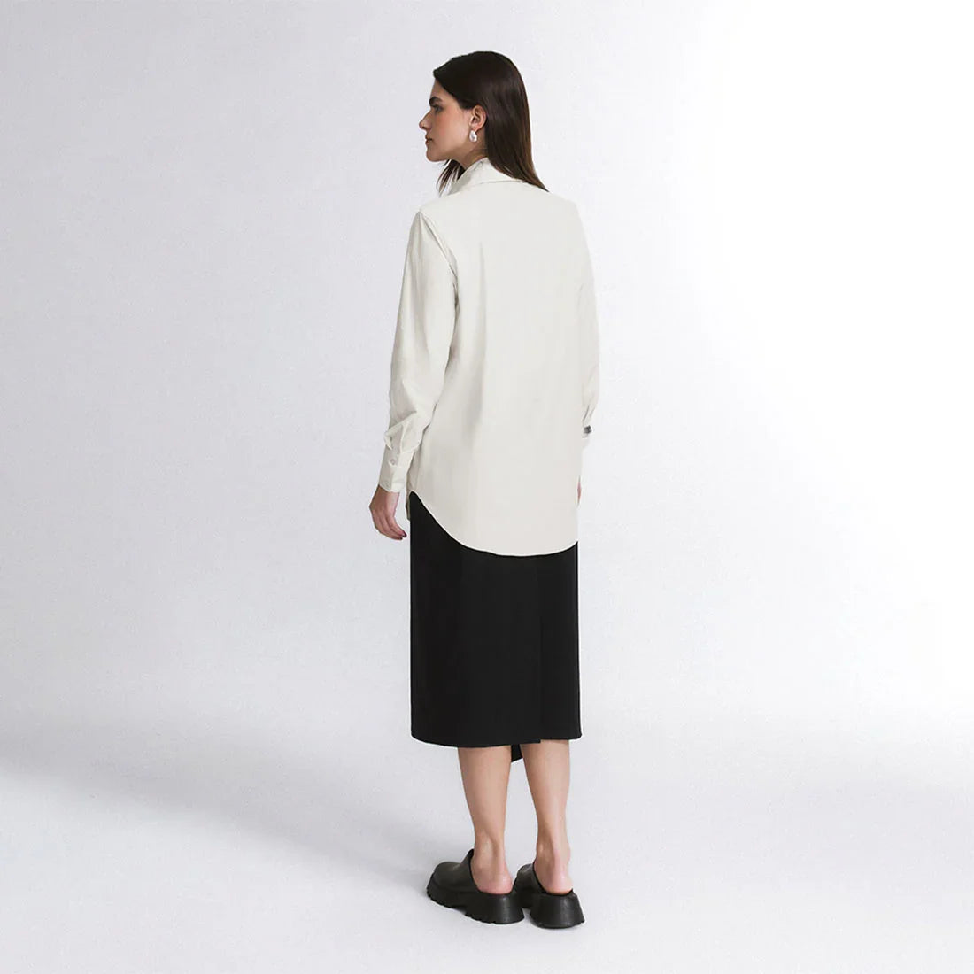 Camisa Oversized Alfaiataria Tech FutureForm® Feminina