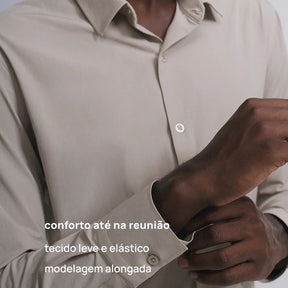 Camisa Social Alfaiataria Tech FutureForm® Masculina