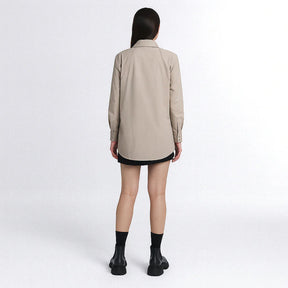 Camisa Oversized Alfaiataria Tech FutureForm® Feminina