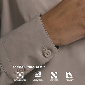 Camisa Oversized Alfaiataria Tech FutureForm® Feminina