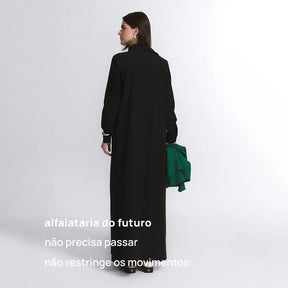 Vestido Chemise Manga Longa FutureForm®