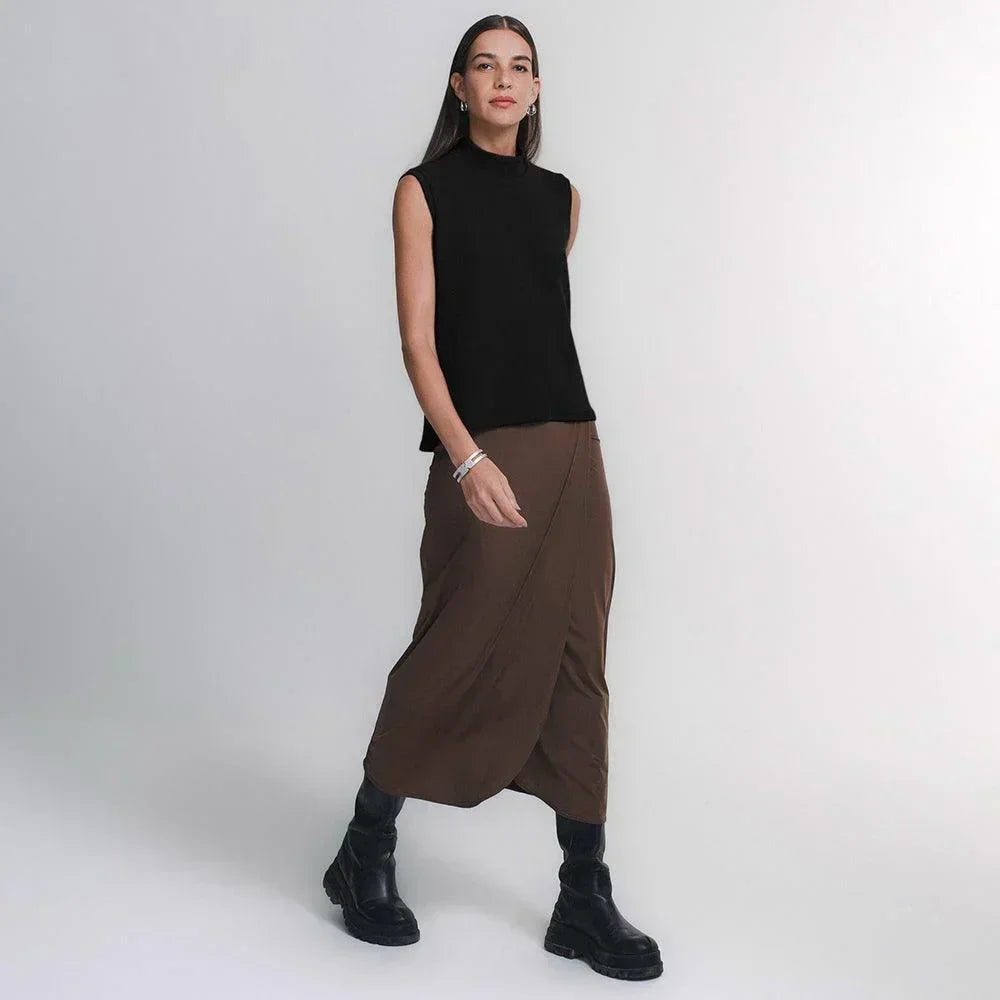 Blusa Gola Alta Techsture Vest