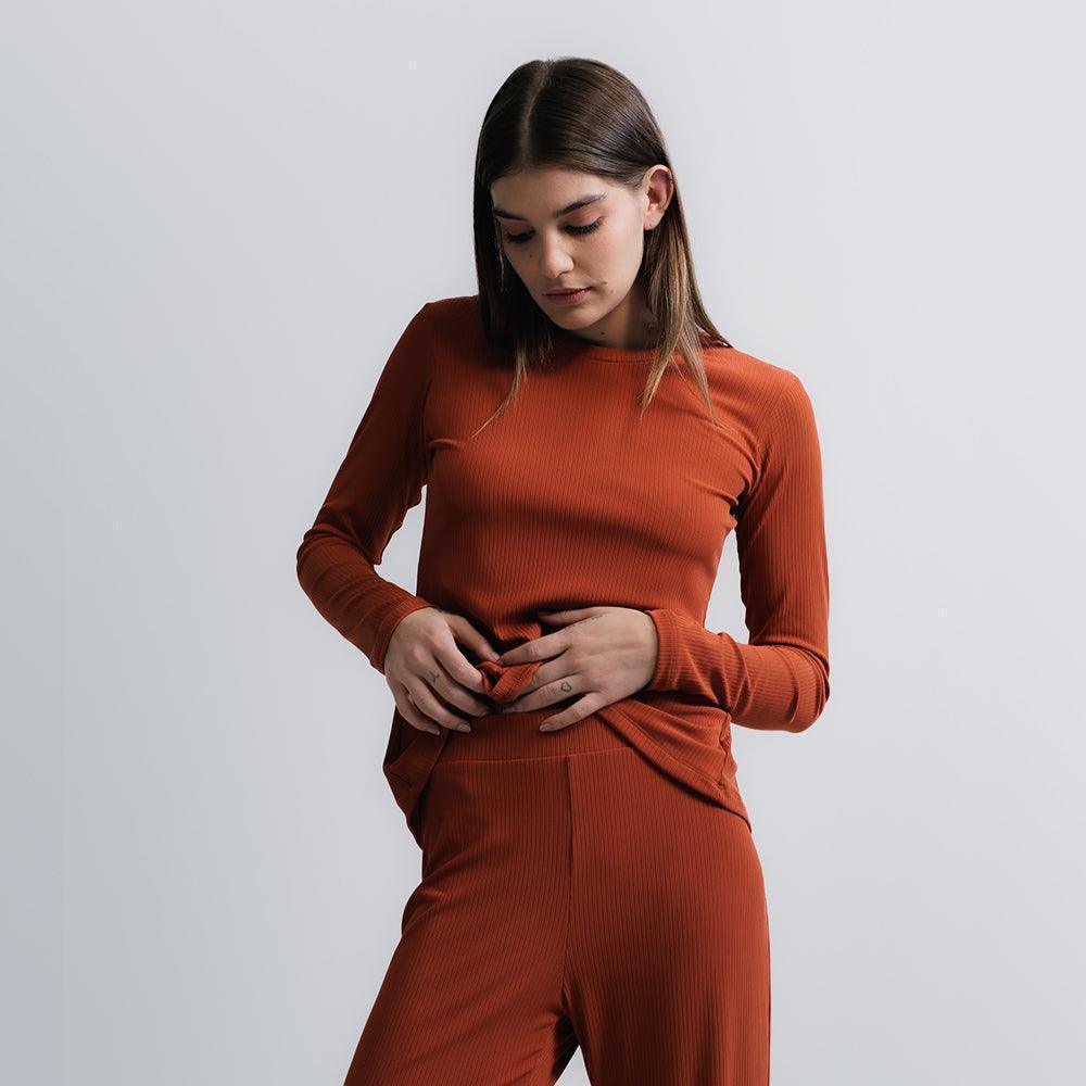 Blusa Manga Longa Air Loop Top 2.0