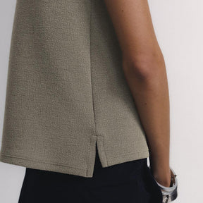 Blusa Gola Alta Techsture Vest